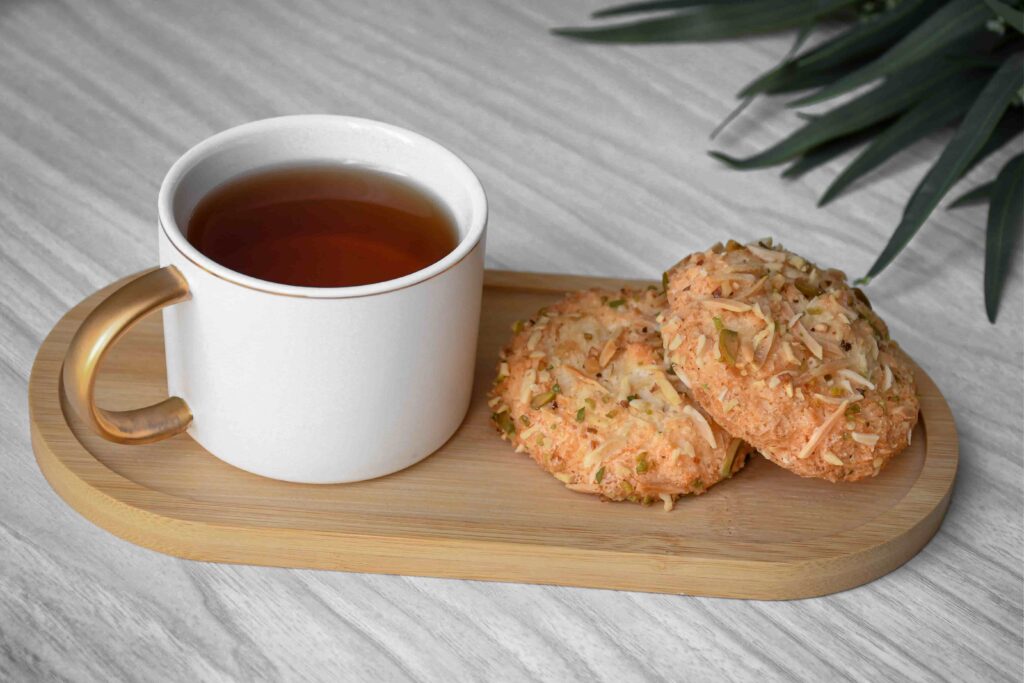 عکس شیرینی قرابیه بادامی