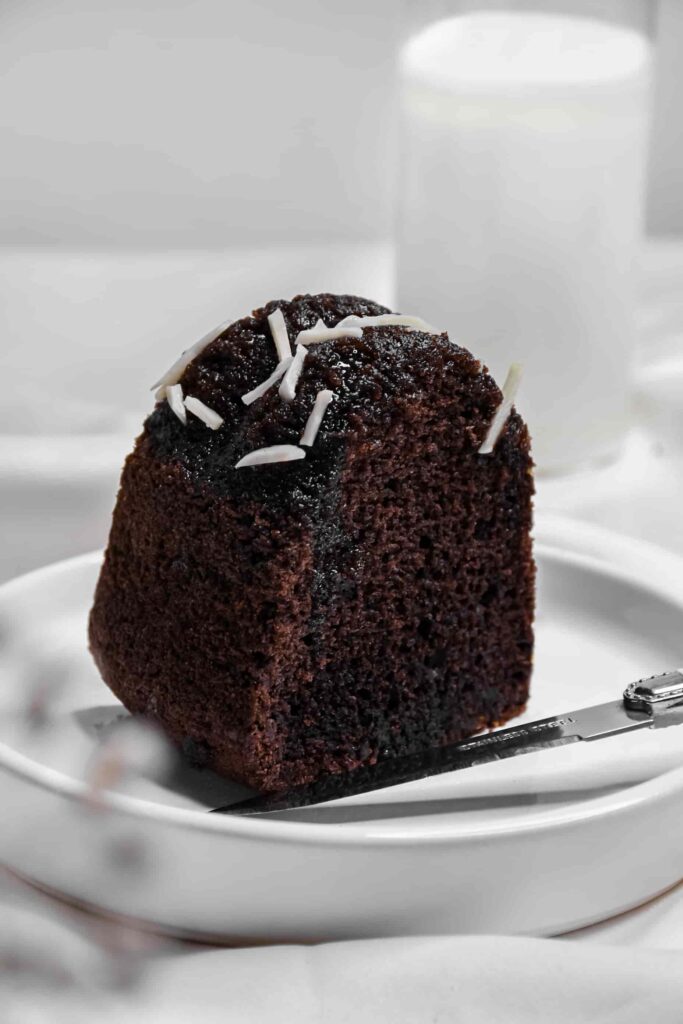 عکس کیک ماسالا شکلاتی